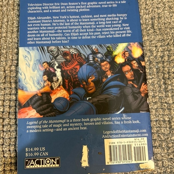Legend of the Mantamaji Book One Book 1 Graphic Novel Paperback - Picture 3 of 11